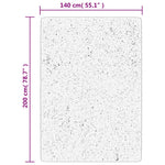 Vloerkleed Pamplona Shaggy Hoogpolig Modern Beige