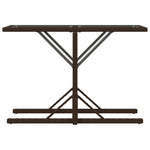3-Delige Bistroset Met Kussens Poly Rattan Bruin