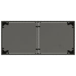 5-Delige Tuinset Met Kussens Poly Rattan Zwart