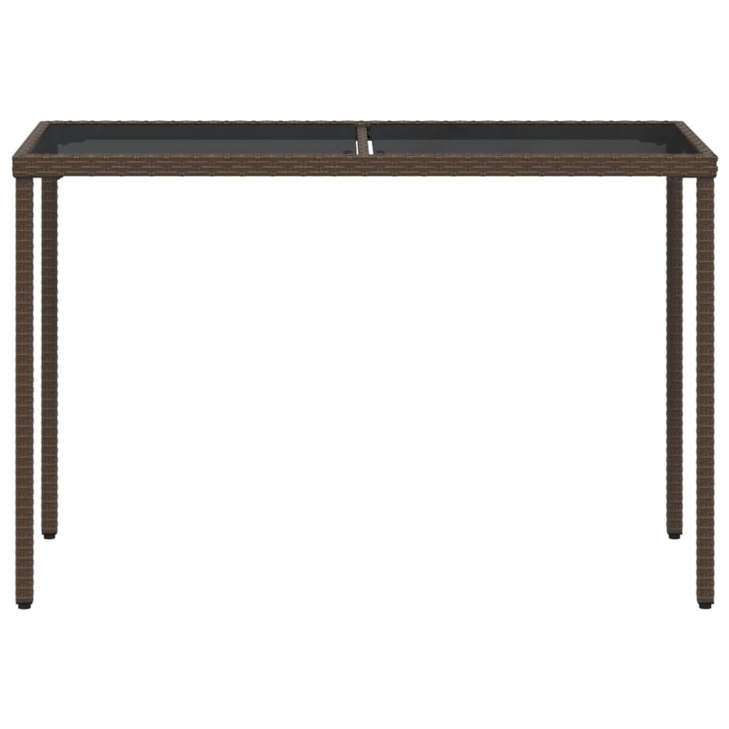 5-Delige Tuinset Met Kussens Poly Rattan Bruin