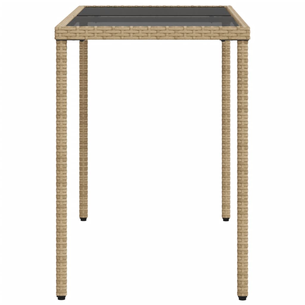 5-Delige Tuinset Met Kussens Poly Rattan Beige