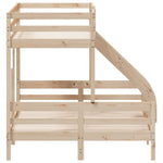 Stapelbed Massief Grenenhout 80X200/140X200 Cm