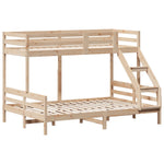 Stapelbed Massief Grenenhout 80X200/140X200 Cm
