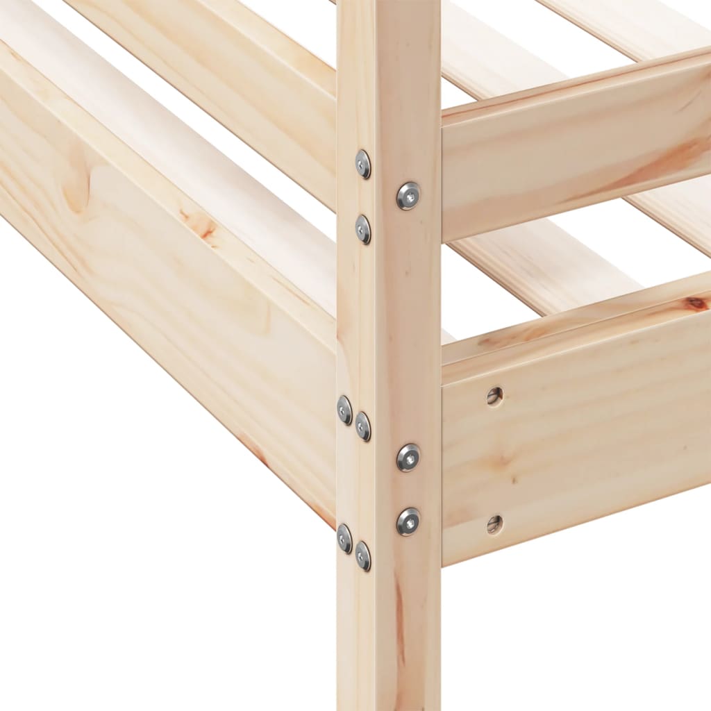 Stapelbed Massief Grenenhout 80X200/140X200 Cm
