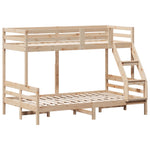 Stapelbed Massief Grenenhout 90X200/120X200 Cm