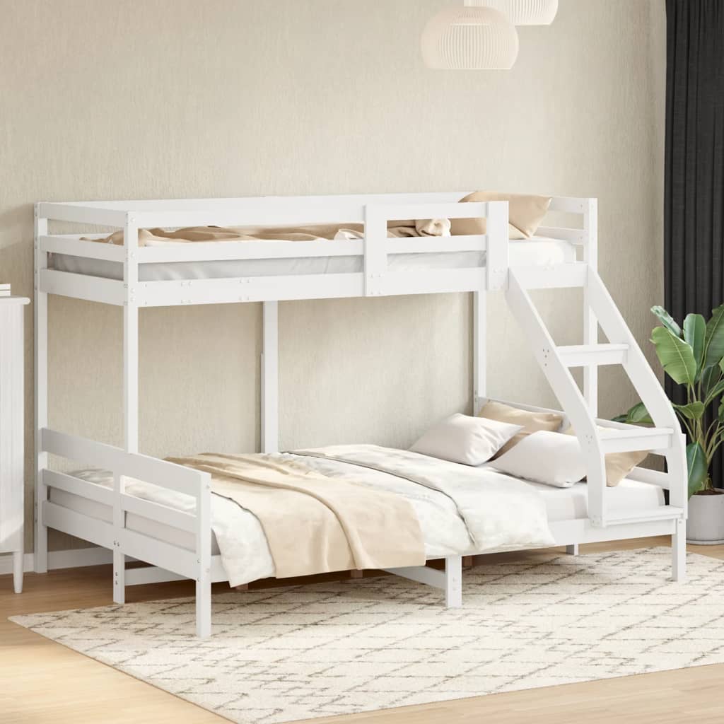 Stapelbed Massief Grenenhout 90X200/140X200 Cm