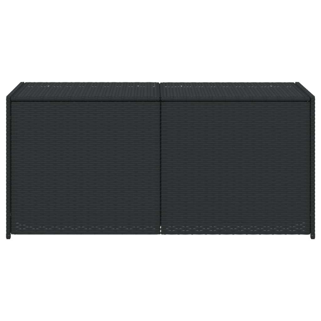 Tuinbox 283 L Poly Rattan Zwart