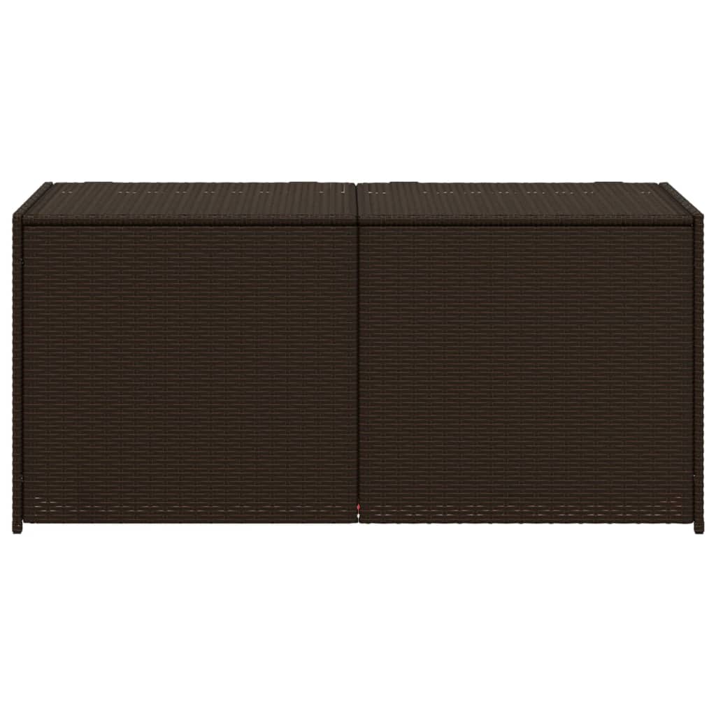Tuinbox 283 L Poly Rattan Bruin