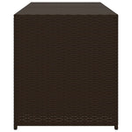 Tuinbox 283 L Poly Rattan Bruin
