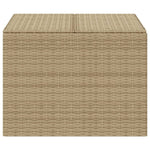 Tuinbox 291 L Poly Rattan Gemengd Beige
