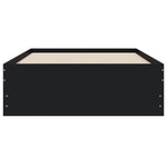 Bedframe Met Lades Bewerkt Hout