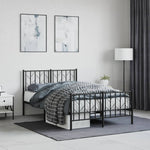 Bedframe Met Hoofd- En Voeteneinde Metaal