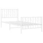Bedframe Met Hoofd- En Voeteneinde Metaal