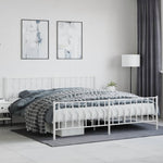 Bedframe Met Hoofd- En Voeteneinde Metaal