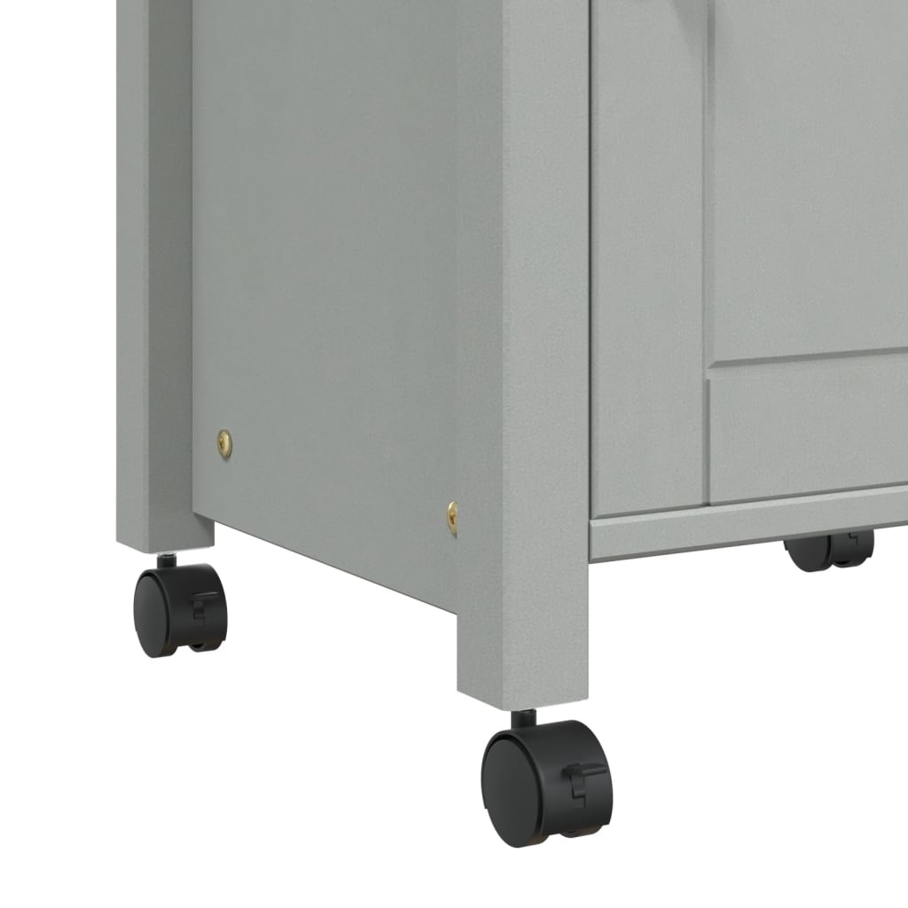 Keukentrolley Monza 48X40X90 Cm Massief Grenenhout