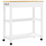 Keukentrolley Monza Massief Grenenhout