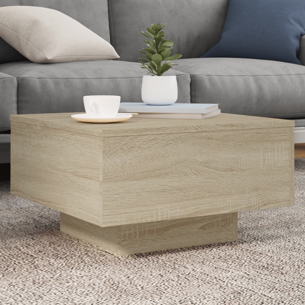 Salontafel Bewerkt Hout