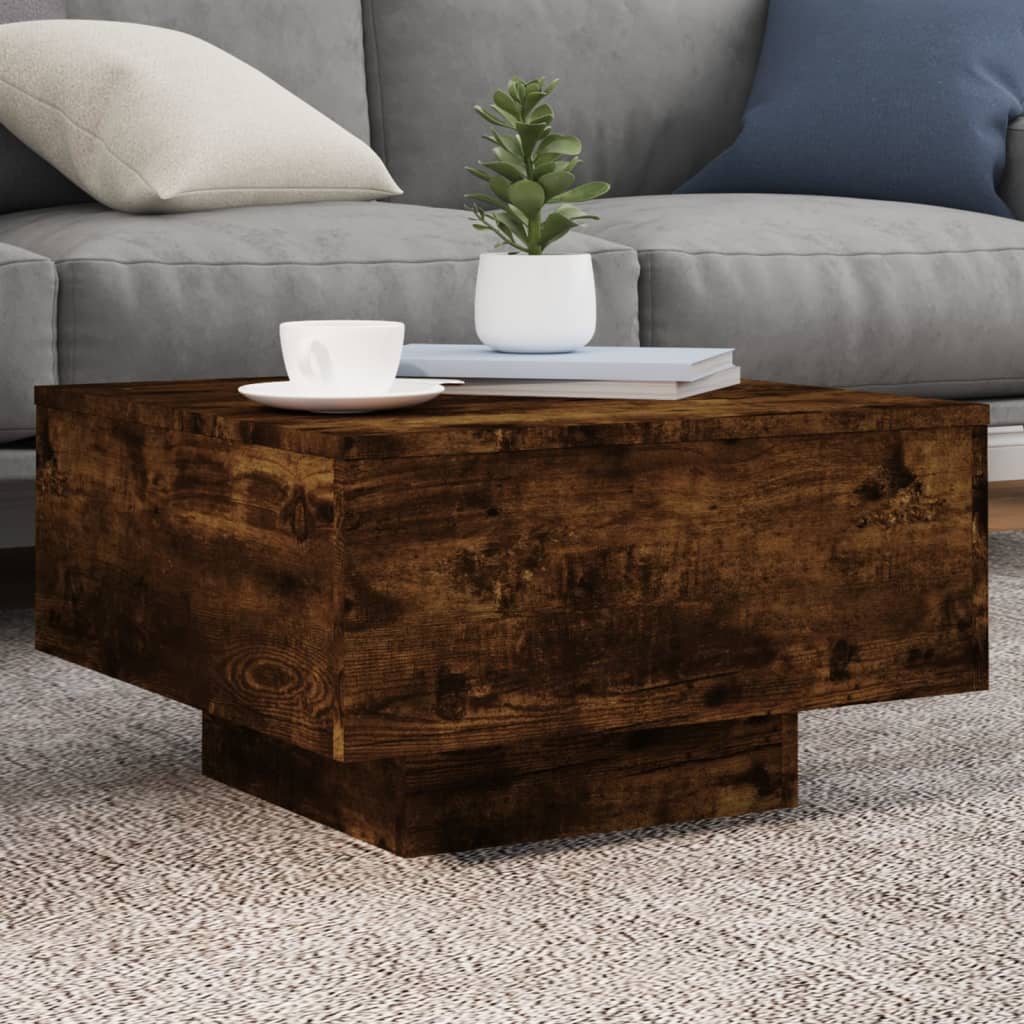 Salontafel Bewerkt Hout