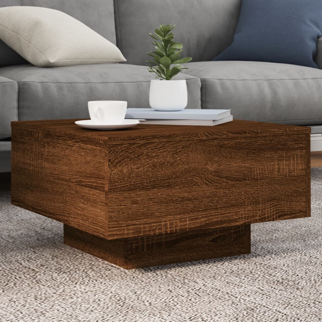 Salontafel Bewerkt Hout