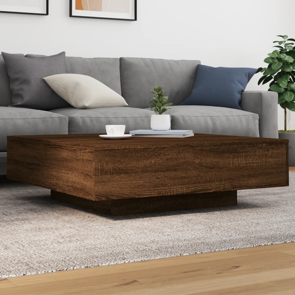 Salontafel Bewerkt Hout