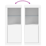 Dressoir Met Led-Verlichting 41X37X100 Cm