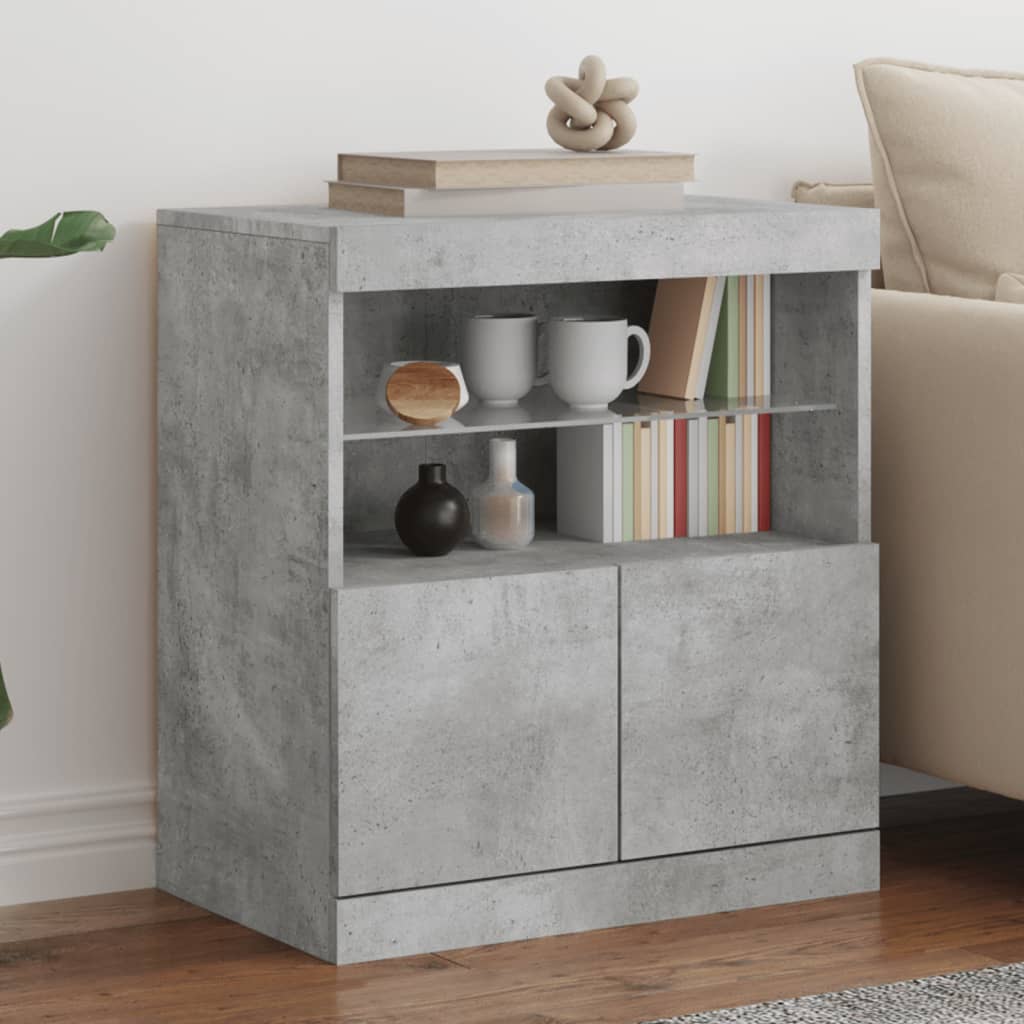 Dressoir Met Led-Verlichting 60X37X67 Cm