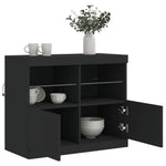 Dressoir Met Led-Verlichting 81X37X67 Cm