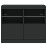 Dressoir Met Led-Verlichting 81X37X67 Cm