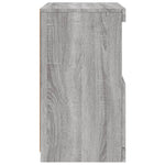 Dressoir Met Led-Verlichting 41X37X67 Cm Eiken
