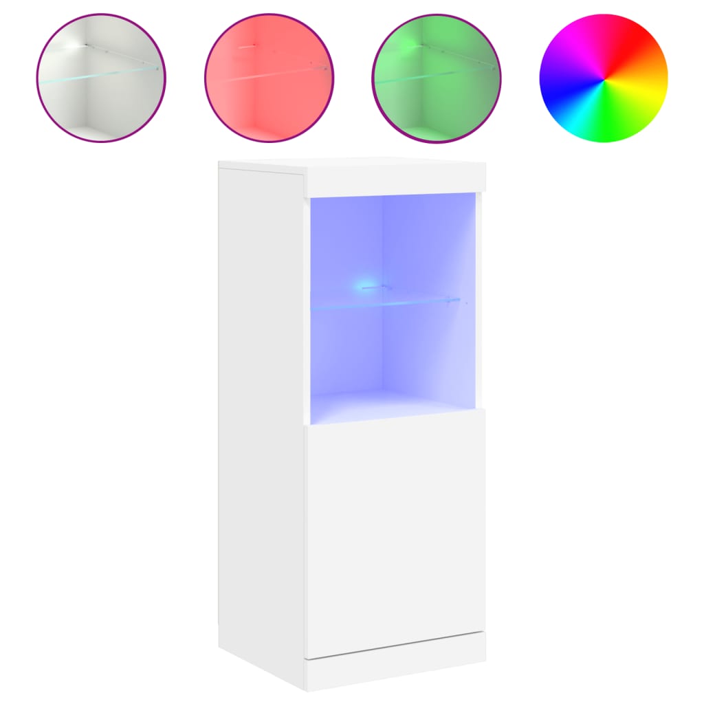 Dressoir Met Led-Verlichting 41X37X100 Cm