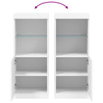 Dressoir Met Led-Verlichting 41X37X100 Cm