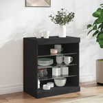 Dressoir Met Led-Verlichting 60,5X37X67 Cm