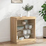 Dressoir Met Led-Verlichting 60,5X37X67 Cm