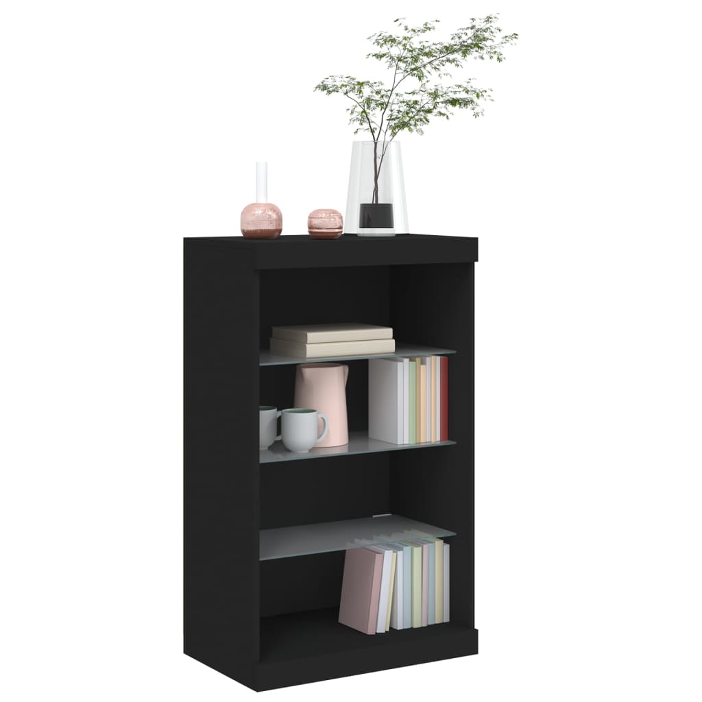 Dressoir Met Led-Verlichting 60,5X37X100 Cm