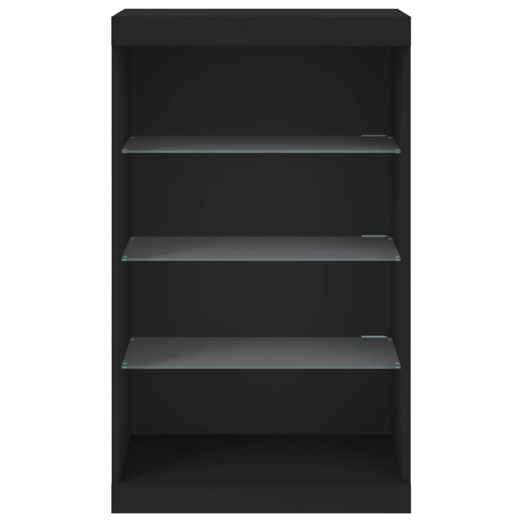 Dressoir Met Led-Verlichting 60,5X37X100 Cm