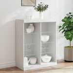 Dressoir Met Led-Verlichting 81X37X100 Cm