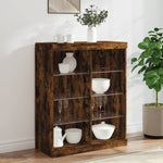 Dressoir Met Led-Verlichting 81X37X100 Cm