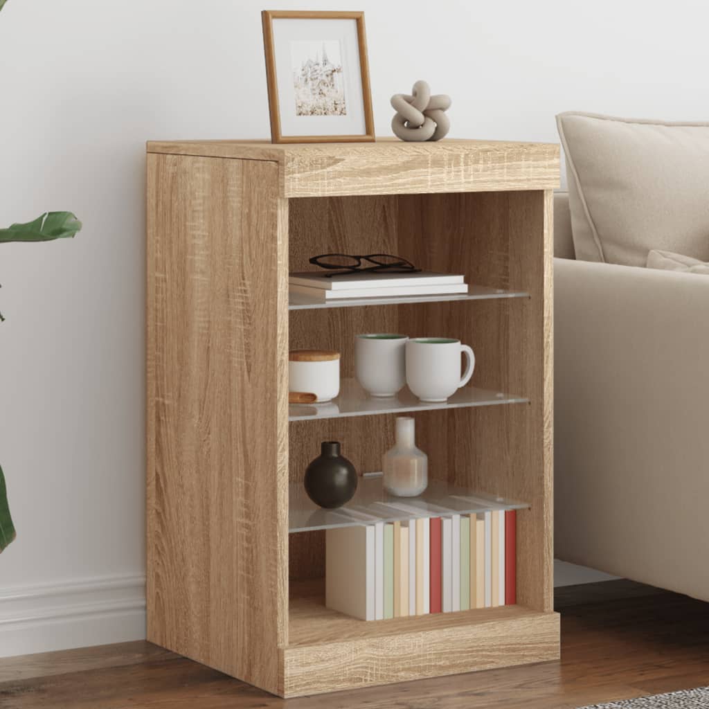 Dressoir Met Led-Verlichting 41X37X67 Cm