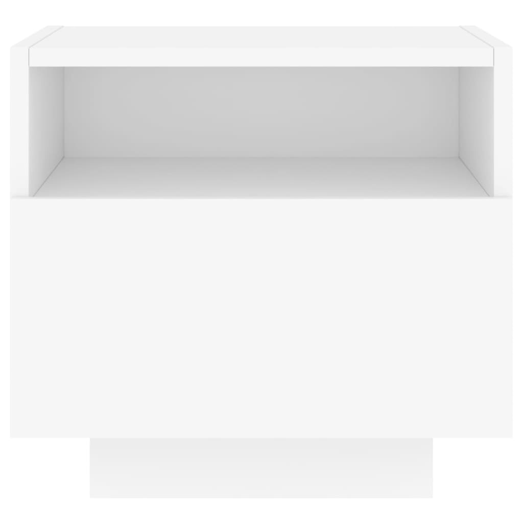 Nachtkastjes Met Led-Verlichting 40X39X37 Cm