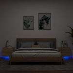 Nachtkastjes Met Led's Wandgemonteerd