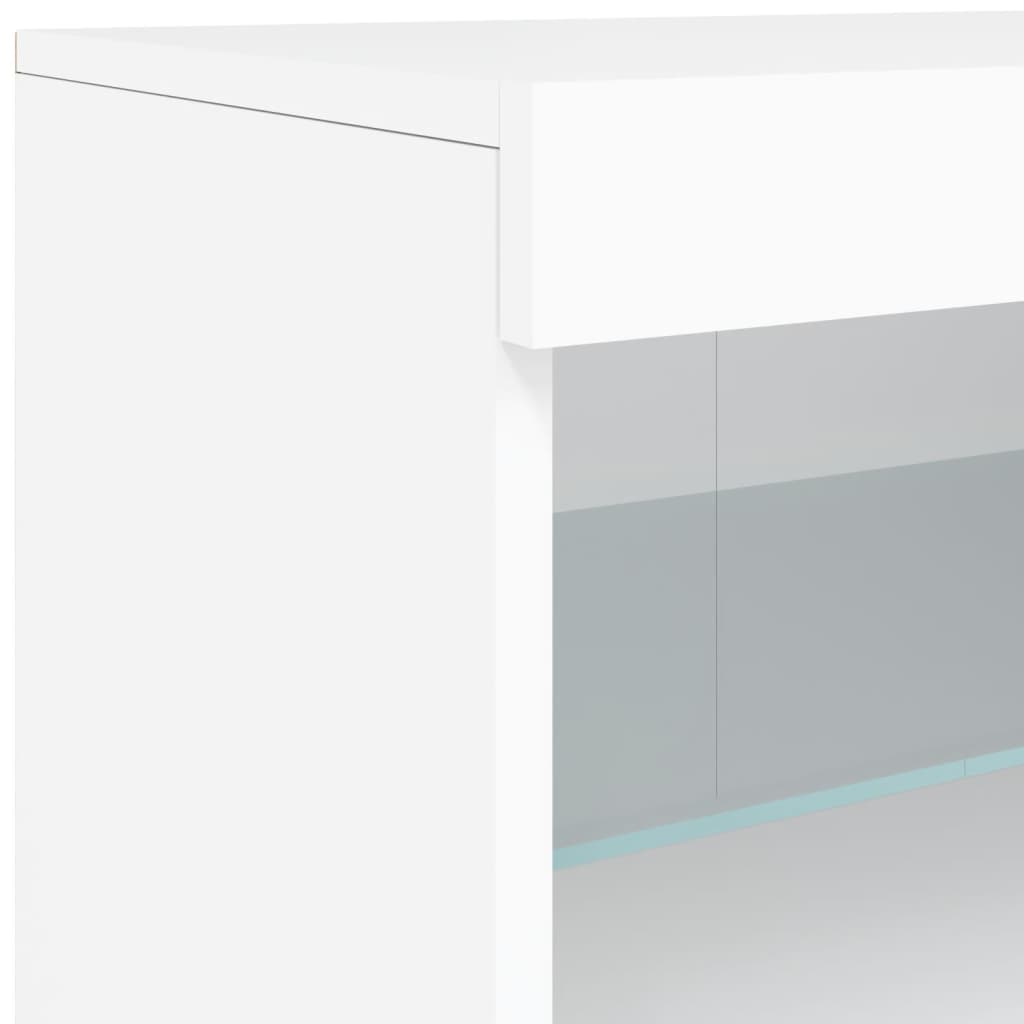 Dressoir Met Led-Verlichting 142,5X37X67 Cm
