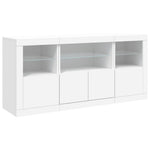 Dressoir Met Led-Verlichting 142,5X37X67 Cm