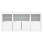 Dressoir Met Led-Verlichting 142,5X37X67 Cm