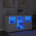 Dressoir Met Led-Verlichting 123X37X67 Cm