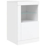Dressoir Met Led-Verlichting 123X37X67 Cm