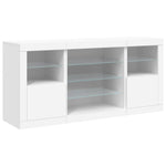 Dressoir Met Led-Verlichting 142,5X37X67 Cm