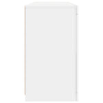 Dressoir Met Led-Verlichting 142,5X37X67 Cm