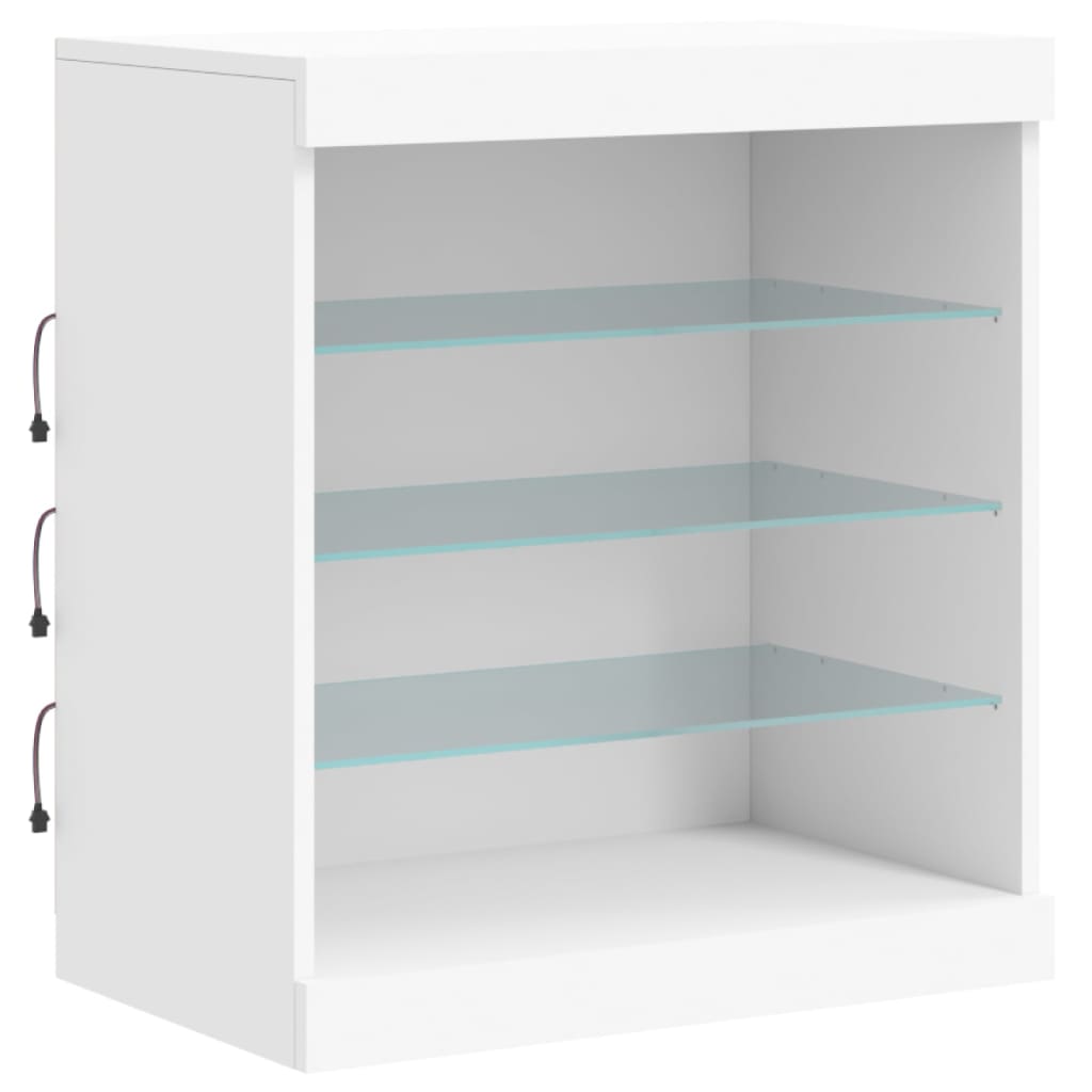 Dressoir Met Led-Verlichting 142,5X37X67 Cm