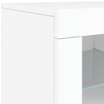 Dressoir Met Led-Verlichting 142,5X37X67 Cm