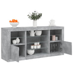Dressoir Met Led-Verlichting 142,5X37X67 Cm